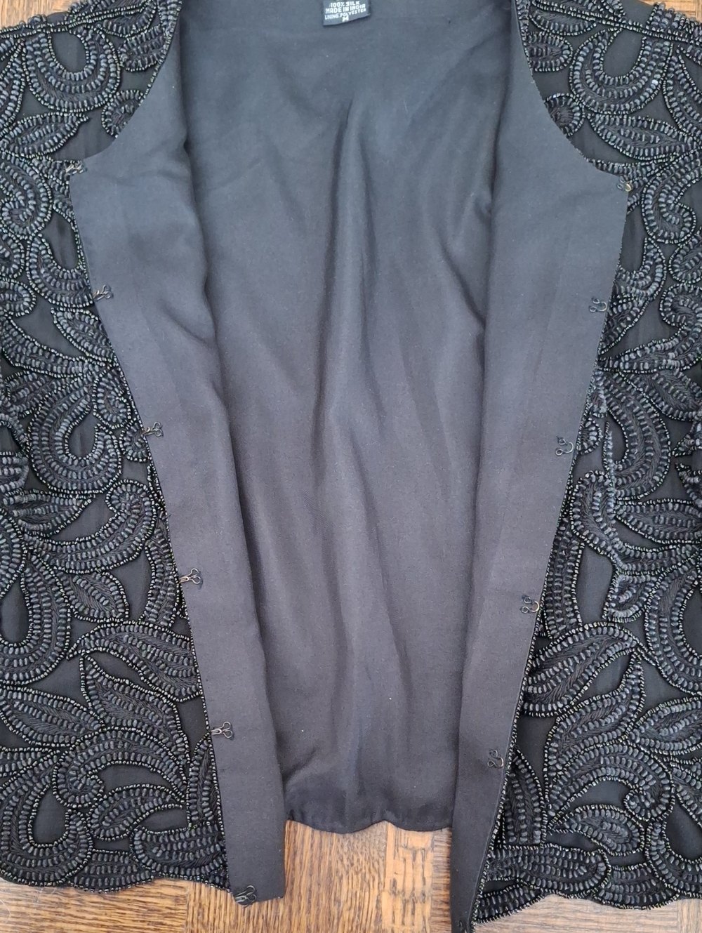 Vintage Heavily Beaded Jacket - Picture 5 of 7